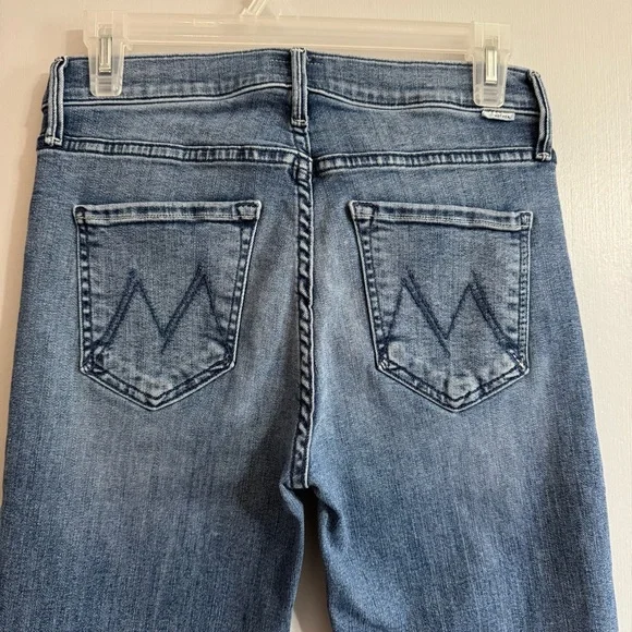 MOTHER The Mid Rise Dazzler Ankle Jeans in We The Animals Size 27 - Picture 10 of 12